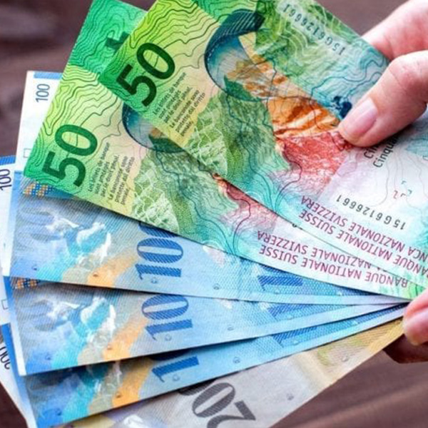 Buy counterfeit Swiss franc